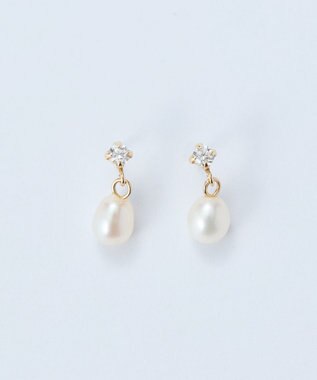 Phoebe 【K10】クラシックウォーターパールピアス ホワイト