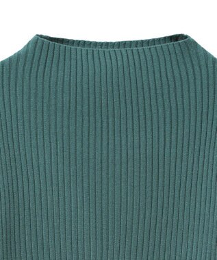 Green Parks ・ｓｗｉｎｇ　ｂｙ　ボトルネックカラーニット Green