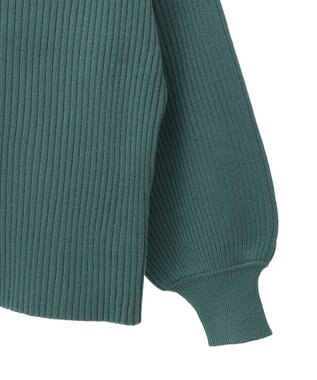 Green Parks ・ｓｗｉｎｇ　ｂｙ　ボトルネックカラーニット Green