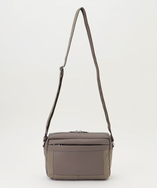 Y'SACCS ブロックモチーフショルダー グレージュ