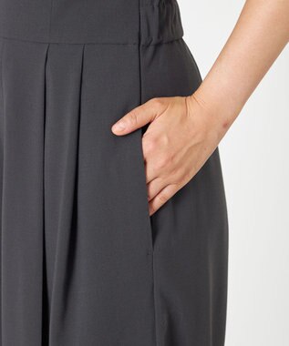 NAVE 【Nave・洗える】スパントロ ビスチェオールインワン グレー系