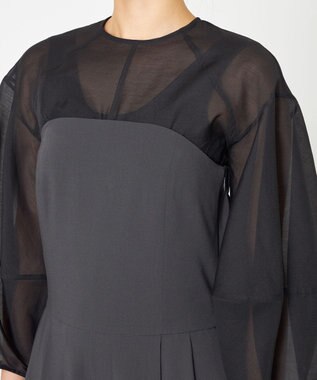 NAVE 【Nave・洗える】スパントロ ビスチェオールインワン グレー系