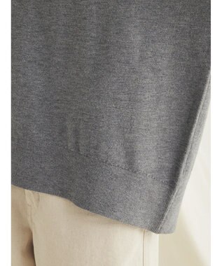 CRAFT STANDARD BOUTIQUE とてもちクルーネックニットプルオーバー Gray Mixture