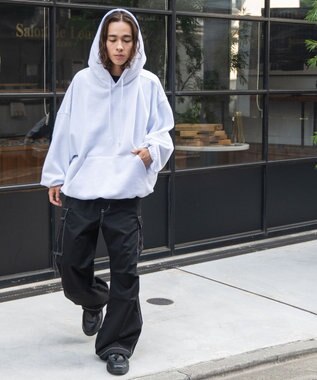 WEGO スーパーBIGバルーンパーカー ホワイト