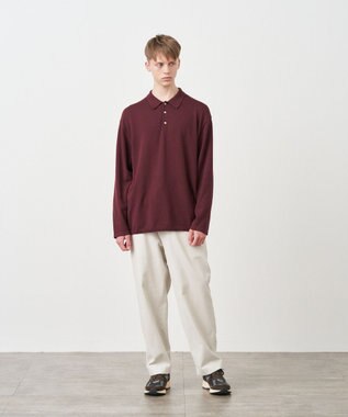 ATON SUVIN CORDUROY | イージーワイドパンツ - UNISEX WARM WHITE