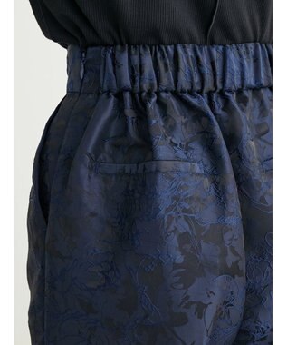 Green Parks Ｂ．ジャガードタックパンツ Blue