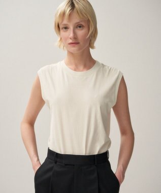 ATON FRESCA NUBACK | タンクトップ WRAM WHITE