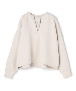 UNFILO BEAUTY FORM JERSEY キーネック トップス