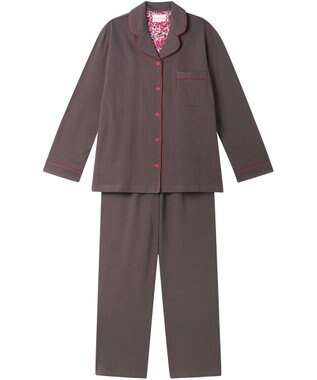 une nana cool 【綿100％】やわらかバズインレーパジャマ MADE WITH LIBERTY FABRIC