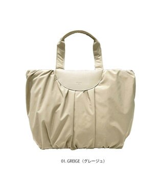 ROOTOTE 1343【カボチャ型】SC.ミディアム.パンプキン-A 01：グレージュ