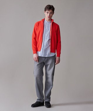 J.PRESS MEN インディゴストレッチデニム パンツ グレー系