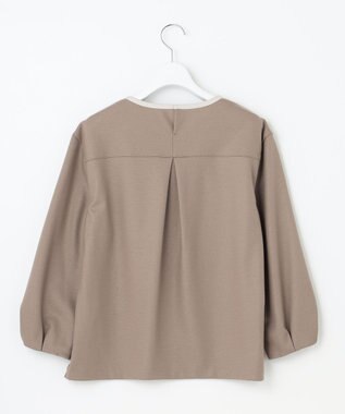 J.PRESS LADIES L 【イージーケア】ウールスムースジャージー カットソー ベージュ系