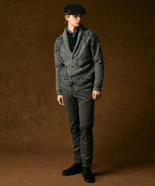 JOSEPH ABBOUD 【イタリア製・Holliday&Brown】バンダナプリント スカーフ ネイビー系6