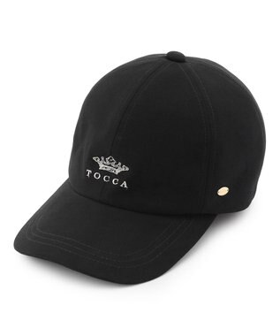 TOCCA 【サイズ調整可・深め】CROWN LOGO CAP キャップ ブラック系
