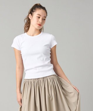 Chacott ソフトリブTシャツ