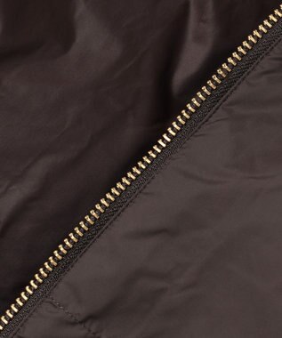 UNFILO L 【VERY掲載 / 自宅で洗濯OK / 軽量で暖かい】TAIONコラボ ショートダウン ブラウン