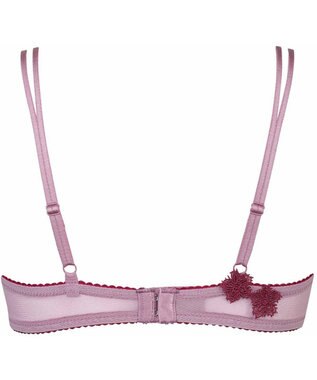 WACOAL ブラジャー 【リボンブラ 胸もとフィットながもち】 動いてもパカパカしにくい レディース BXD409 /ワコール ロマンピンク