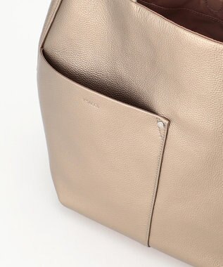 Y'SACCS 木村多江×Y'SACCS ラウンドシルエットトート ゴールド