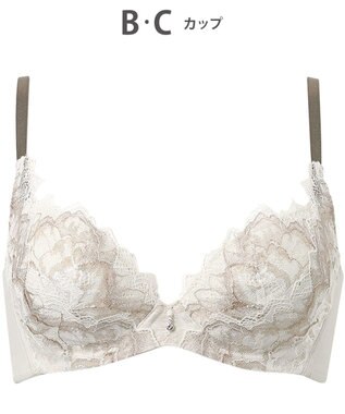 WACOAL 【ハグするブラ】 ブラジャー 体温を感知してカラダになじむ 谷間メイク 脇高設計 レディース BXB418 /ワコール