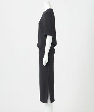 23区 【エステータ】スキューバジャージー ワンピース ブラック系