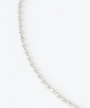 J.PRESS YORK STREET 【WOMEN】ボールチェーンネックレス シルバー系