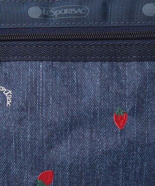 Lesportsac Deluxe Everyday Bag - Denim Strawberry Embroidery