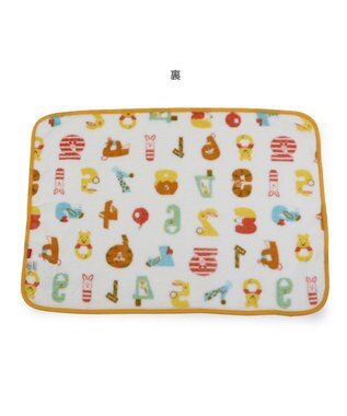 PET PARADISE ディズニー くまのプーさん ブランケット 《数字柄》 90×60cm 数字柄