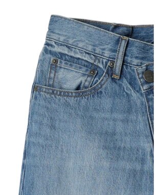 AMERICAN HOLIC アシンメトリーデニムワイドパンツ Indigo