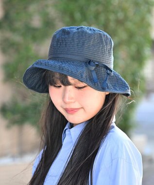 石田製帽 〈25SS新作〉グログランリボン ソフトハット