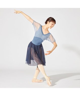 Chacott スカート アイアンブルー