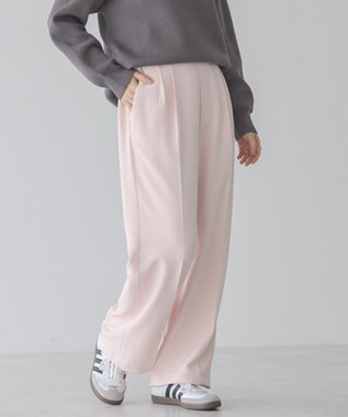 AMERICAN HOLIC 美・美・美Ｗクロスストレッチスラックスパンツ Light Pink
