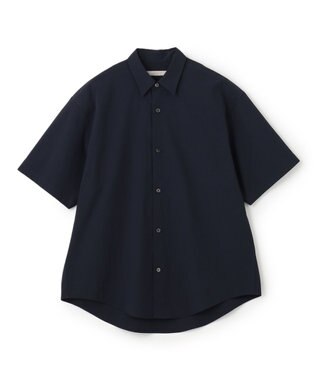 UNFILO MENS コンフォート ハーフスリーブシャツ [24年春夏商品] ネイビー