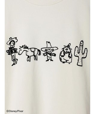 Green Parks ＴＯＹ　ＳＴＯＲＹ／フロッキー裏毛プルオーバー White