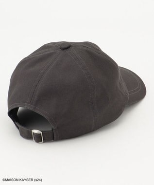 ANY 【MAISON KAYSERコラボ】刺繍ロゴキャップ グレー