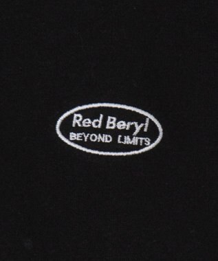 WEGO ワンポイントハーフジッププルオーバー ブラック