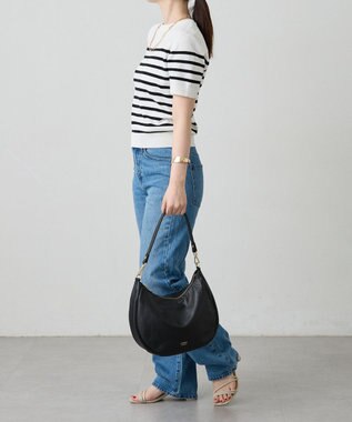 russet 2WAYショルダーバッグ【ソフトレザー】(CE-1447) Black