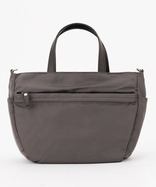 Y'SACCS ポリエステルツイル 2WAYトートバッグ ダークグレー