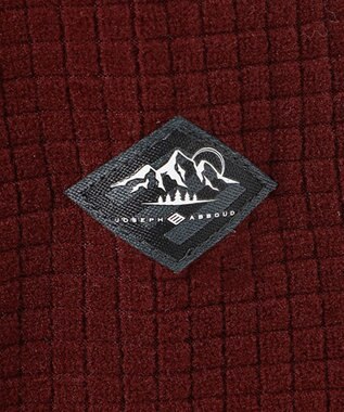 JOSEPH ABBOUD MOUNTAIN 【UNISEX】ポーラテックブロックフリース ワイン系