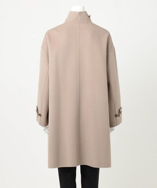 23区 L 【R(アール)】ショートリバー スタンドカラーコート ベージュ系