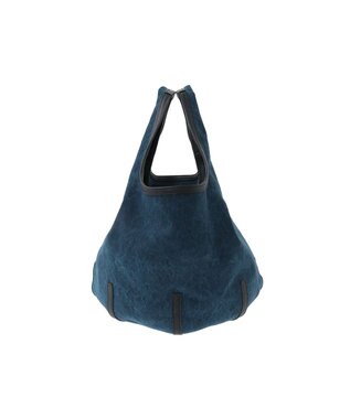 genten タンニンキャンバス くり手トートバッグ ネイビー