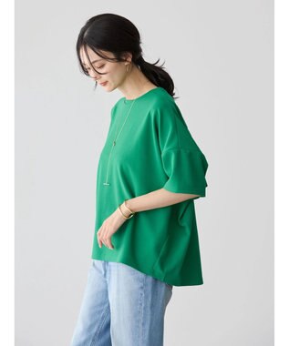 AMERICAN HOLIC 接触冷感バックフレアポンチプルオーバー Green