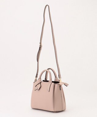 LA BAGAGERIE 【MONICA】リボンハンドルバッグ アイボリー