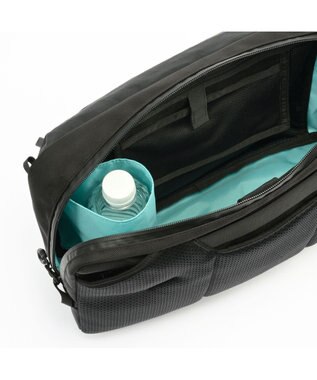 ACE BAGS & LUGGAGE ace. ラグレンティスクロスX ショルダーバッグ A4/13.3インチPC収納 高強度 高撥水 軽量 20066 エース ブラック