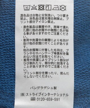 AMERICAN HOLIC ＦＯＯＴＢＡＬＬ　フーディーＢＩＧスウェット Blue