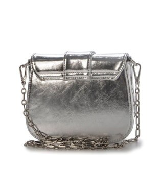 UNBILLION カシュカシュ cachecache / ビジューバックルチェーンショルダー シルバー