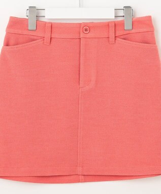 23区GOLF 秋冬の暖か定番スカート！【WOMEN】クロスサーモツイル 台形スカート ピンク系