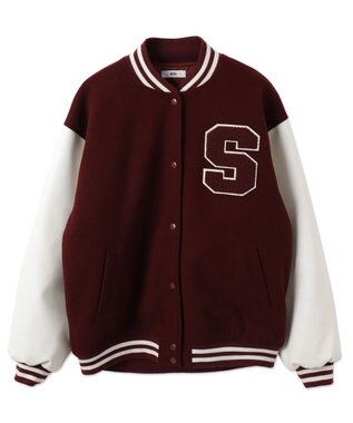 WEGO バックナンバリングビッグスタジャン ワイン