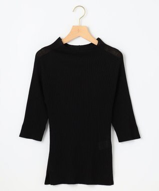 組曲 ベーシック シアーニット ブラック系