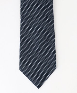 J.PRESS MEN 【J.PRESS SPUN SILK COLLECTION】ドット ネクタイ ピーコックグリーン系