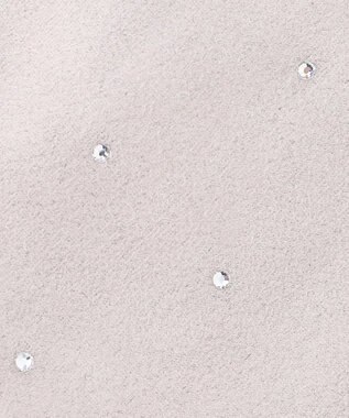 ANY SIS シャインストーン グローブ ライトグレー